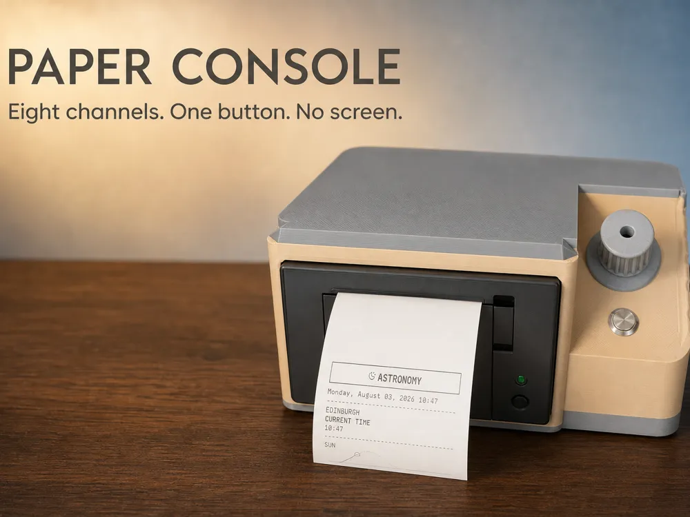 Paper Console - 3D printed Electronics, in stock in India