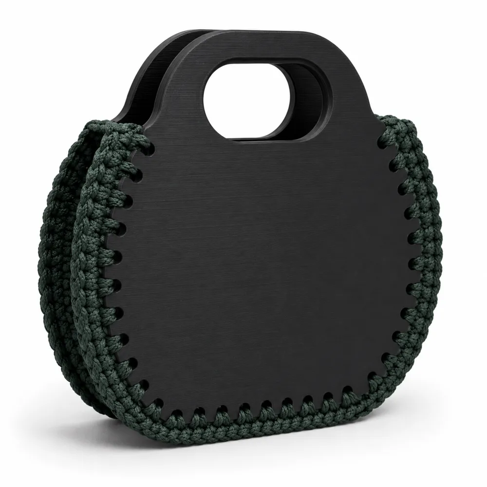 Parametric Crochet Bag Base | Customisable, photo 3 of 4 - Parametric Crochet Bag Base | Customisable Fashion
