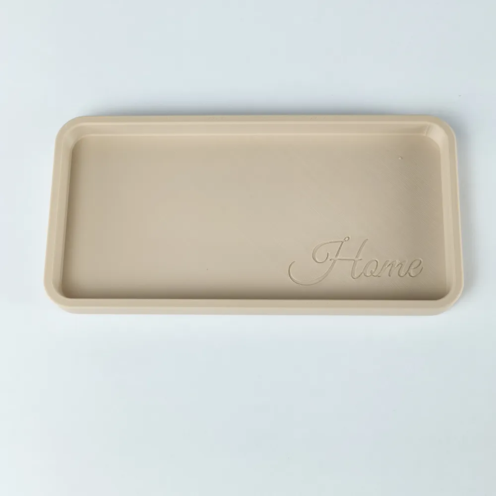 Parametric "Home" Tray - Parametric - Custom Text, photo 5 of 5 - Parametric "Home" Tray - Parametric - Custom Text Household