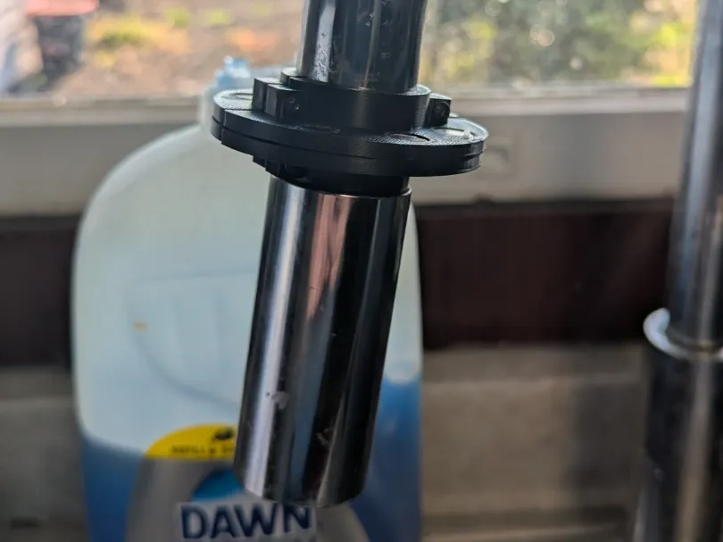 Parametric Magnetic Pull-Down Faucet Coupler - 3D printed Other House Models, in stock in India