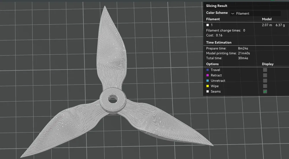 Parametric Propeller Generator Blades, photo 2 of 3 - Parametric Propeller Generator Blades Hobby & DIY