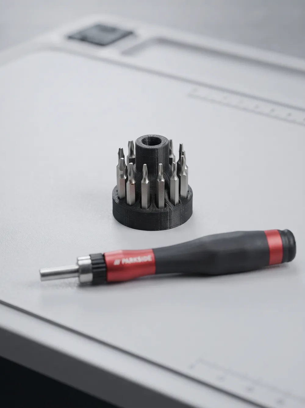 Parkside Precision Screwdriver Stand, photo 2 of 4 - Parkside Precision Screwdriver Stand Tools