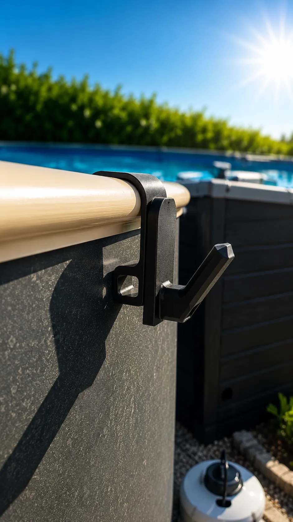 Pool Fäncel, Towel Hook Module, photo 2 of 5 - Pool Fäncel, Towel Hook Module Household