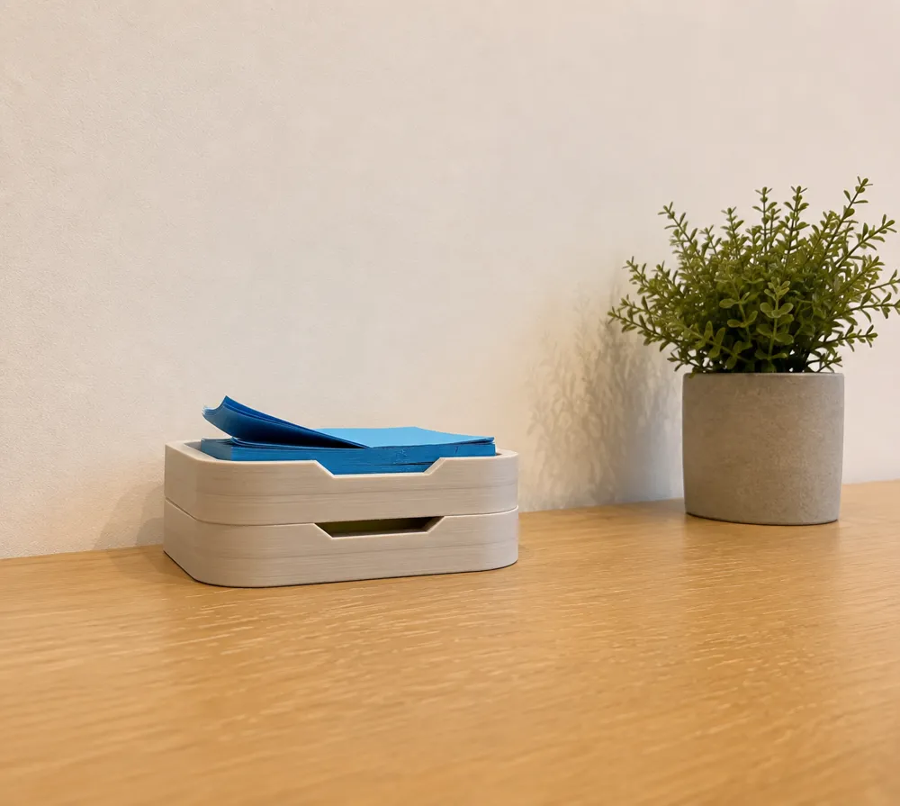 Post-it Note Holder (Stackable), photo 3 of 3 - Post-it Note Holder (Stackable) Household