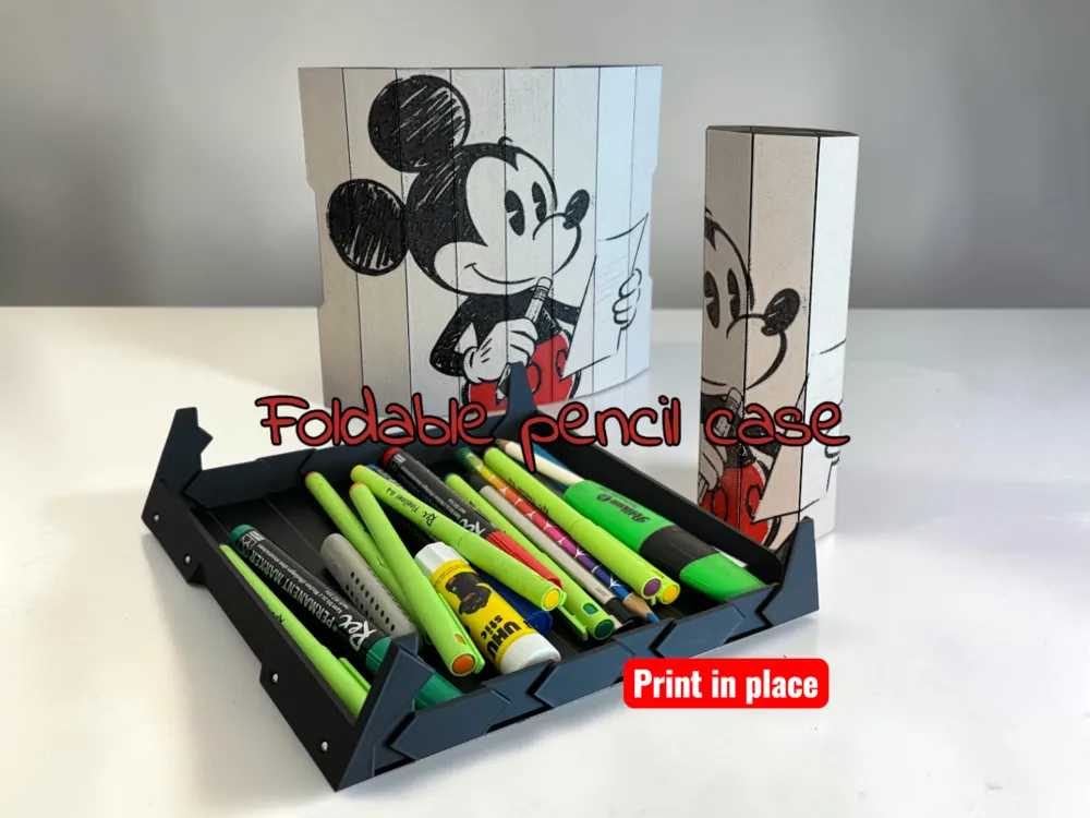 Pencil Case - 3D printed Office, in stock in India