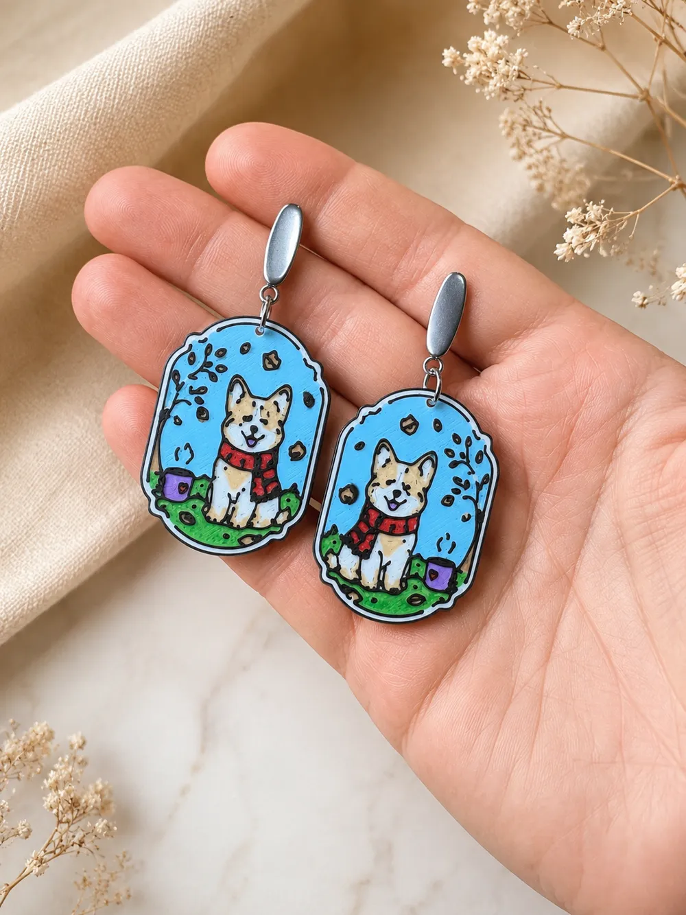 Pendientes perrito, photo 2 of 2 - Pendientes perrito Fashion