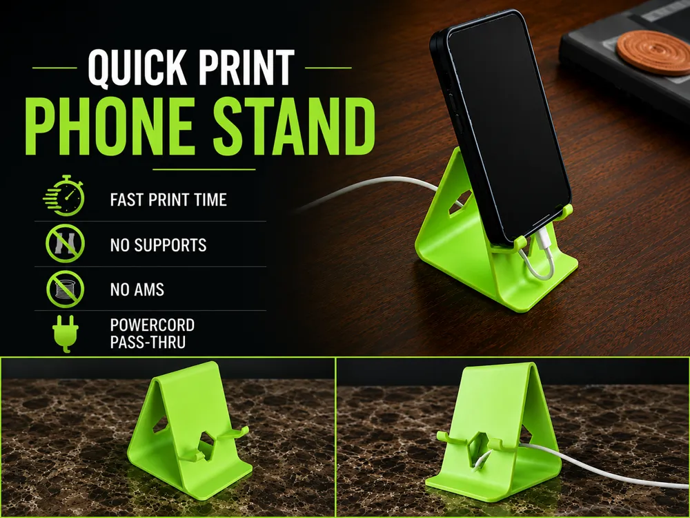 Phone Stand - 3D printed Office, in stock in India