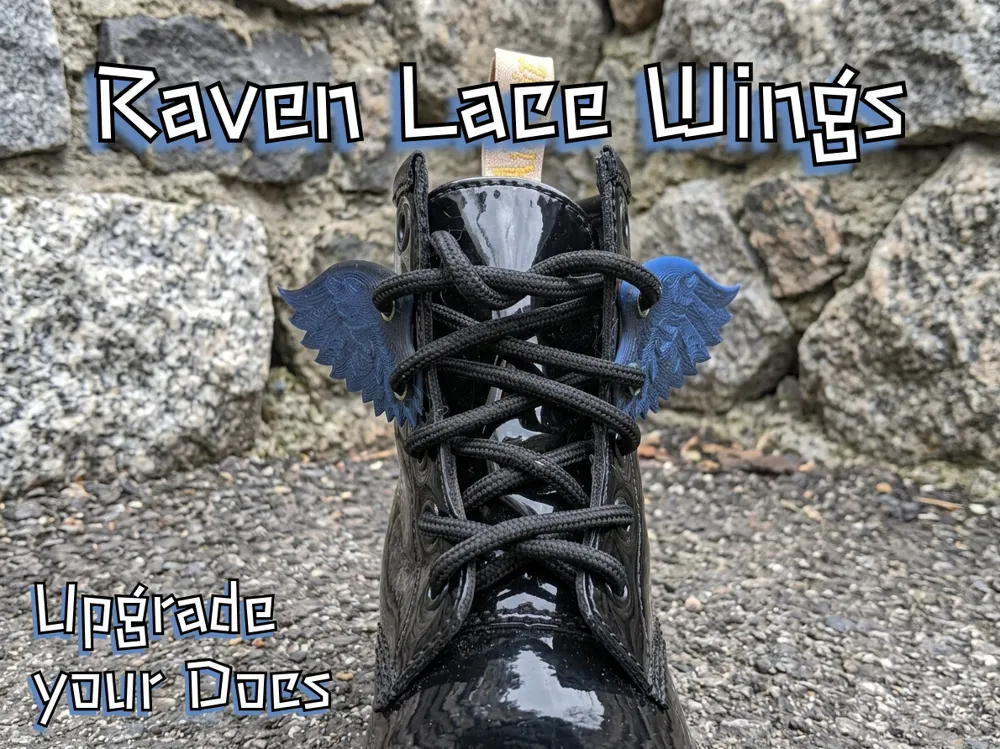 Raven Lace Wings | Upgrade your Docs