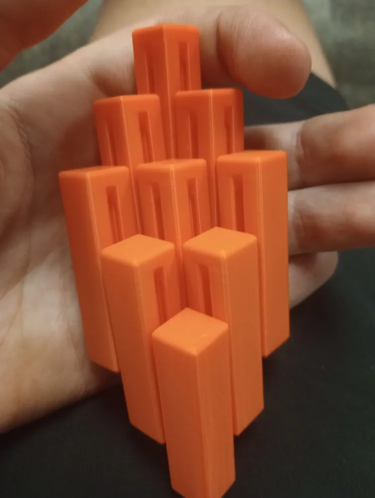 Rectangle Sliding Fidget, photo 2 of 5 - Rectangle Sliding Fidget Toys & Games