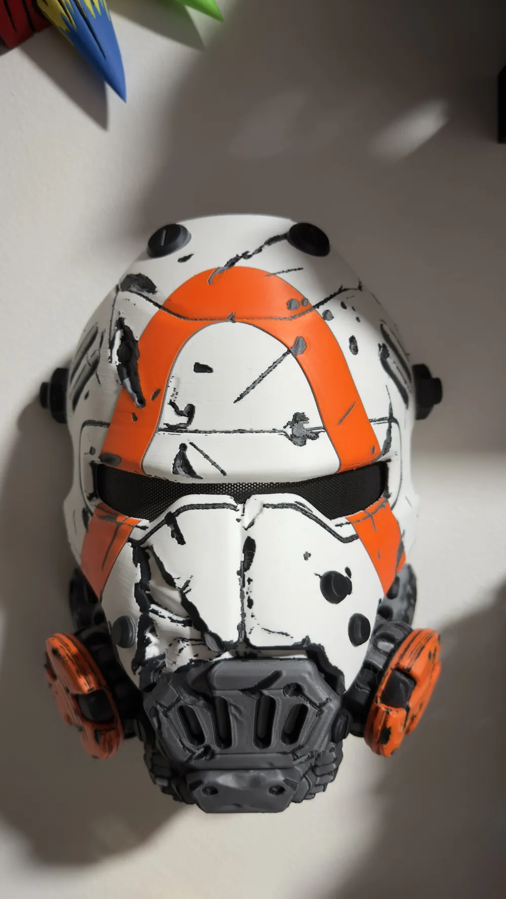 Ripper Mask Borderlands Wall Mount, photo 3 of 5 - Ripper Mask Borderlands Wall Mount Props & Cosplays