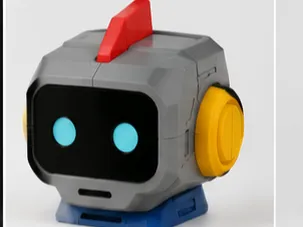Robot Head Pen Holder