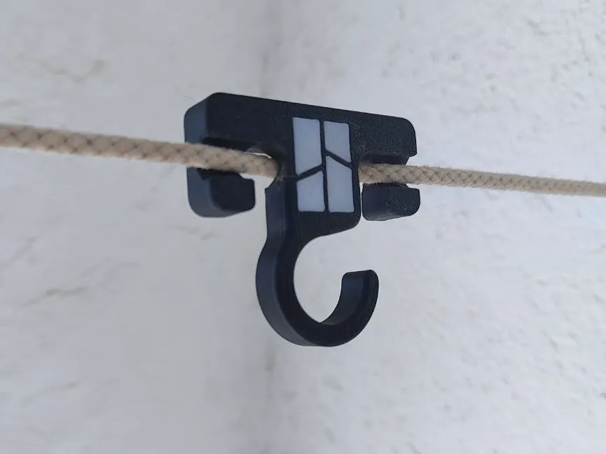 gancho cuerda v2 - 3D printed Other Hobby & DIY, in stock in India