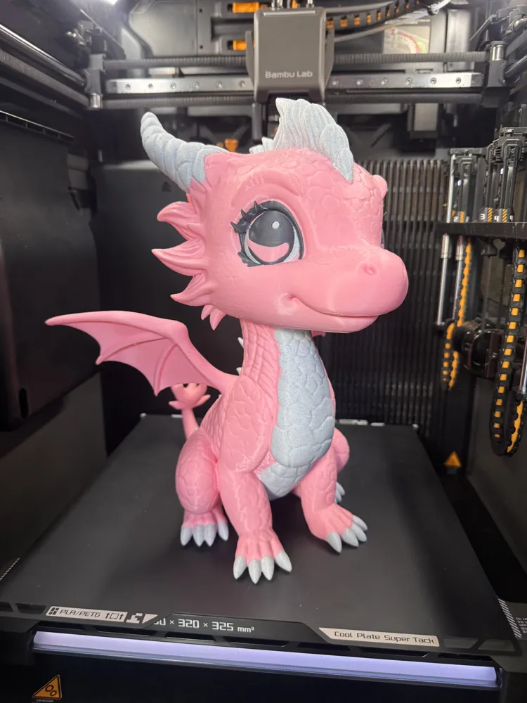 rosy dragon cub, photo 2 of 5 - rosy dragon cub Art