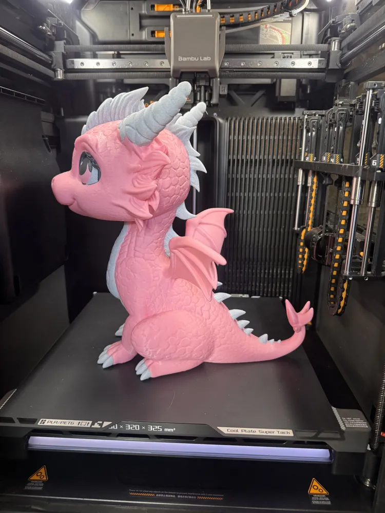 rosy dragon cub, photo 5 of 5 - rosy dragon cub Art