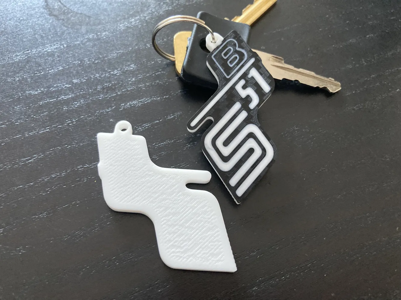 S51 Simson key pendant, photo 3 of 5 - S51 Simson key pendant Art