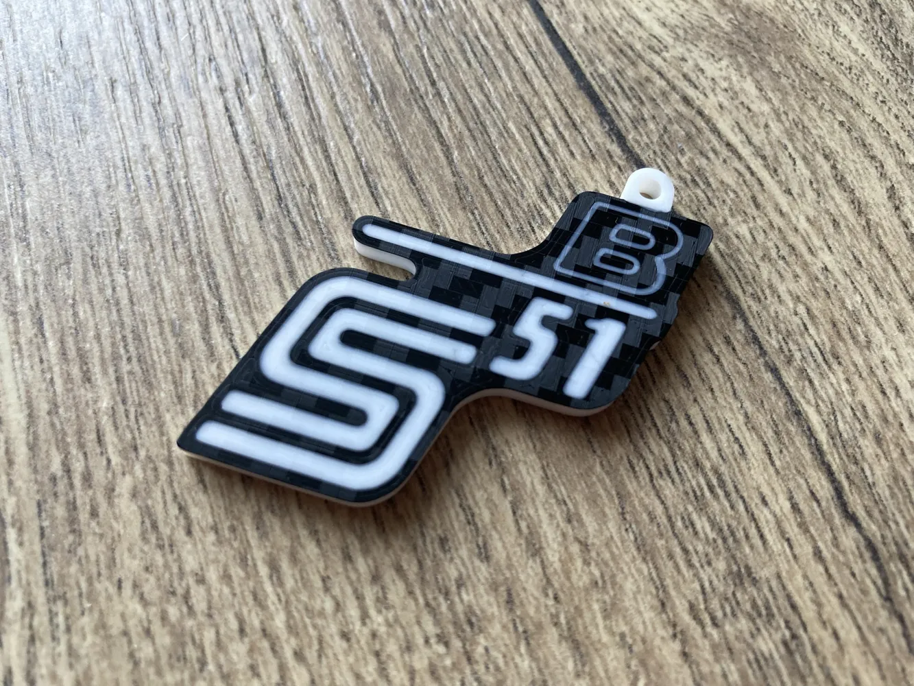S51 Simson key pendant, photo 4 of 5 - S51 Simson key pendant Art