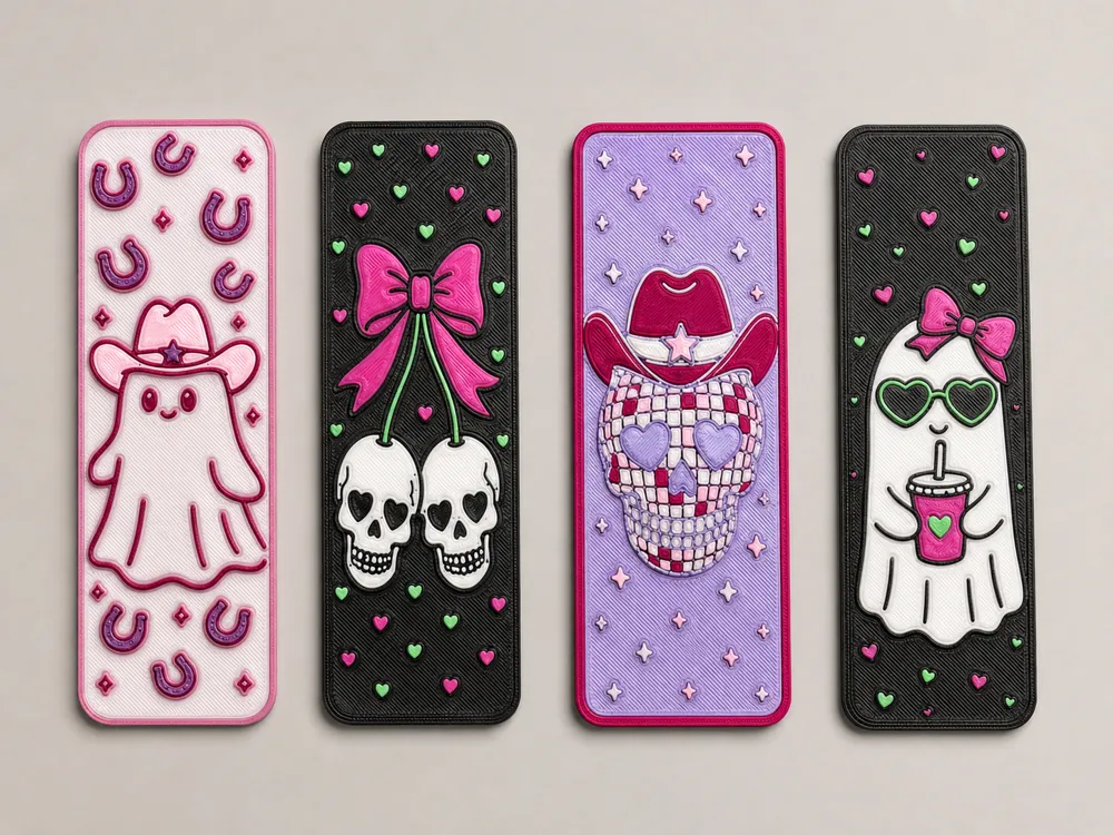 Scary Cute Bookmarks, photo 2 of 2 - Scary Cute Bookmarks Education