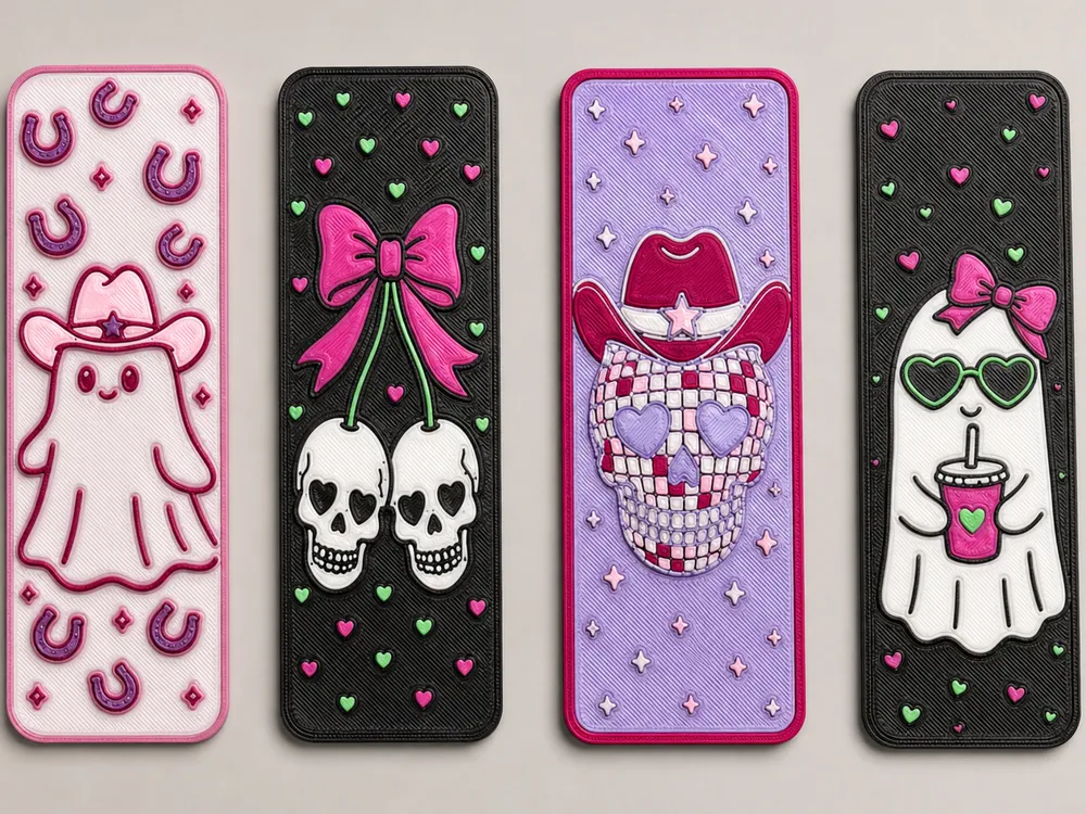 Scary Cute Bookmarks - 3D printed Other Education Models, in stock in India