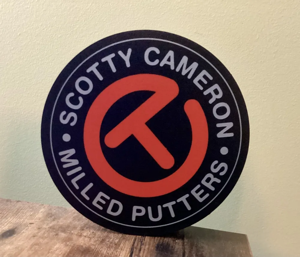 Scotty Cameron Circle T Custom Light Box, photo 2 of 2 - Scotty Cameron Circle T Custom Light Box Art