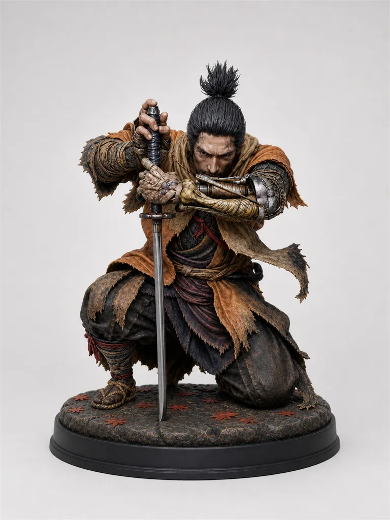 Sekiro Wolf, photo 3 of 3 - Sekiro Wolf Miniatures
