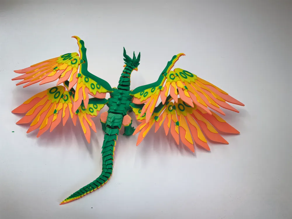 Silk-wing nest-wing hybrid flying dragon, required