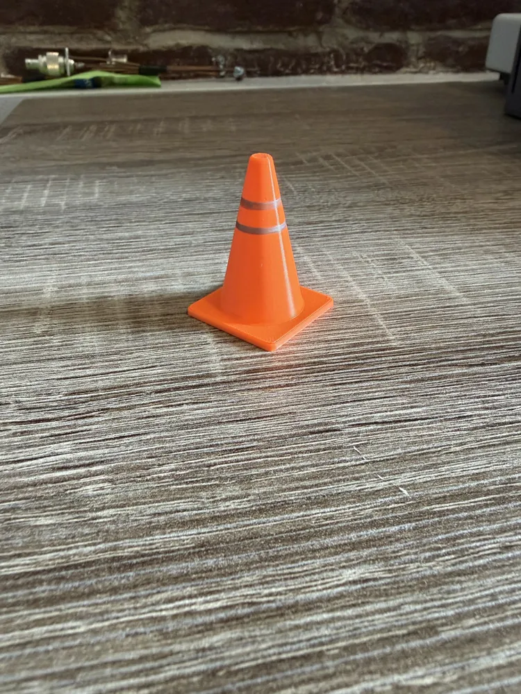 Simple Miniature Traffic Cones, photo 4 of 5 - Simple Miniature Traffic Cones Miniatures