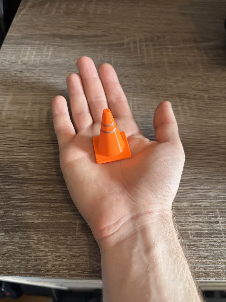 Simple Miniature Traffic Cones, photo 5 of 5 - Simple Miniature Traffic Cones Miniatures
