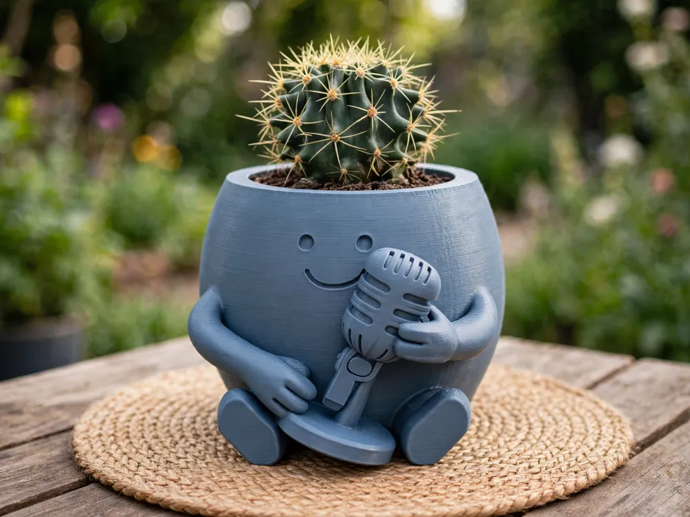 maceta cantante - 3D printed Garden, in stock in India