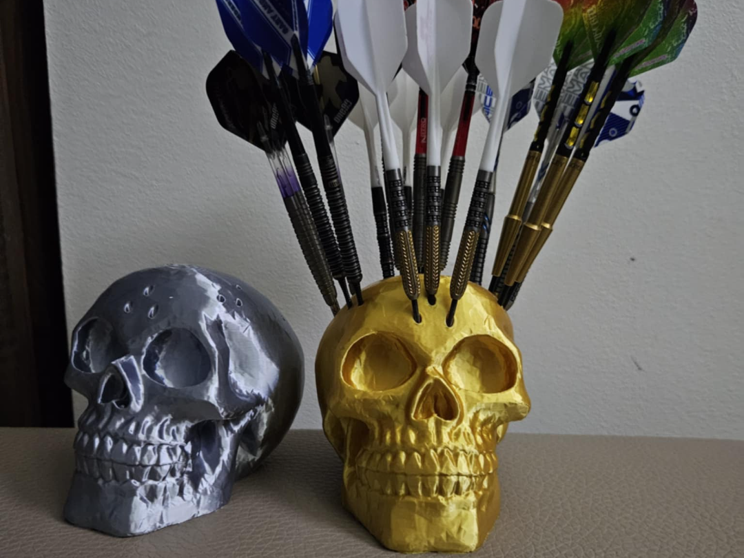 Skull dartstand 7 sets