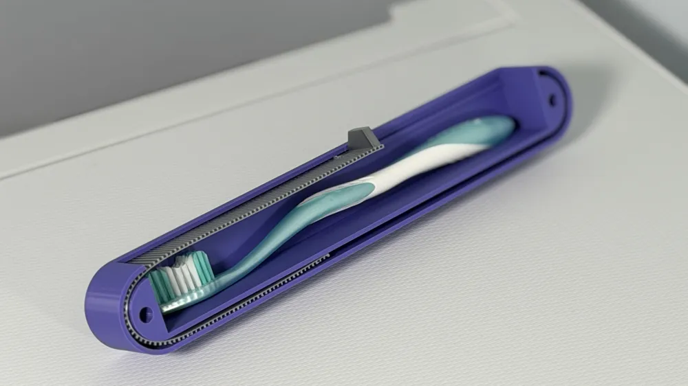 Sliding Toothbrush Case, photo 2 of 2 - Sliding Toothbrush Case Tools