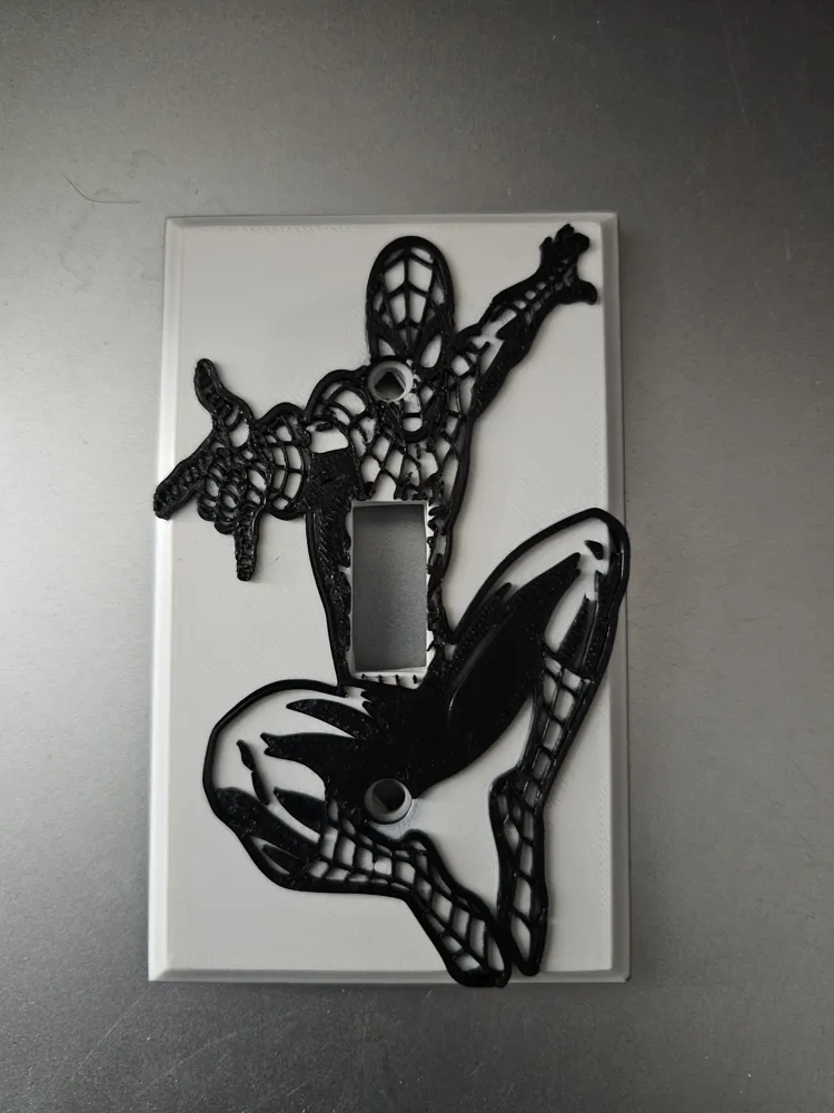 Spider-Man Light switch Cover, photo 3 of 5 - Spider-Man Light switch Cover Household