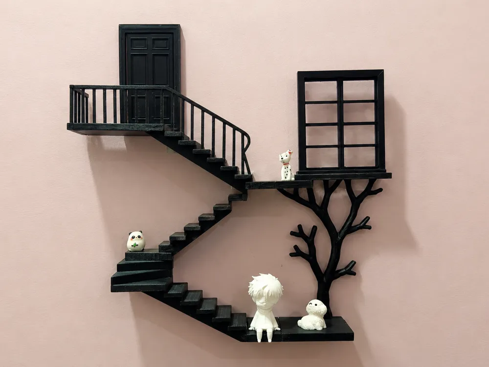 Staircase display - 3D printed Decor, in stock in India