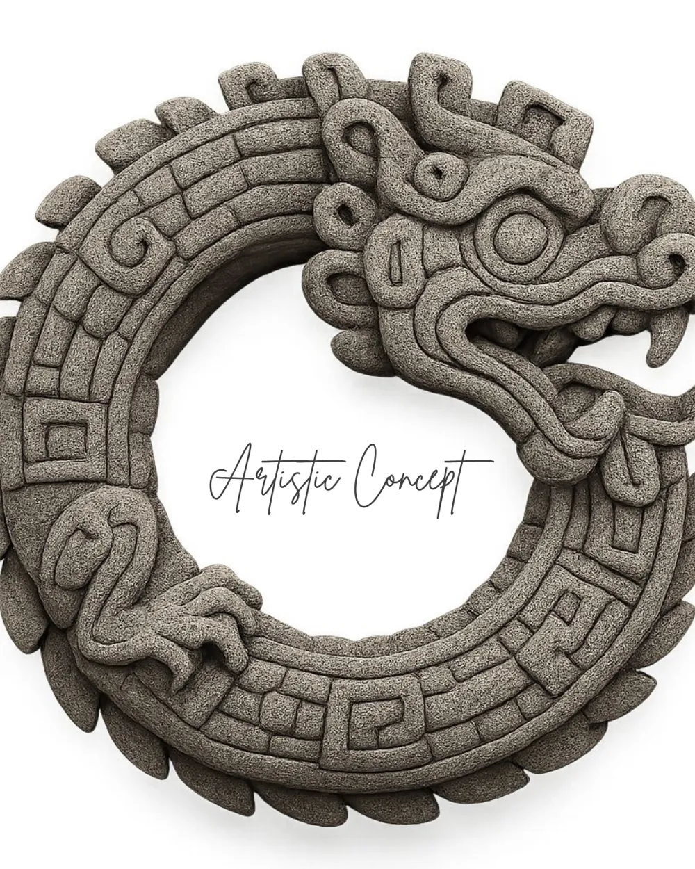 Stone Dragon - Ring/Magnet, photo 2 of 5 - Stone Dragon - Ring/Magnet Miniatures