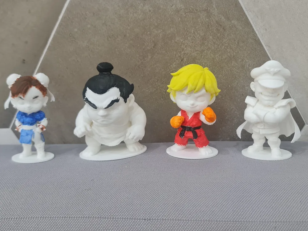 STREET FIGHTER - CHIBI, photo 3 of 5 - STREET FIGHTER - CHIBI Miniatures
