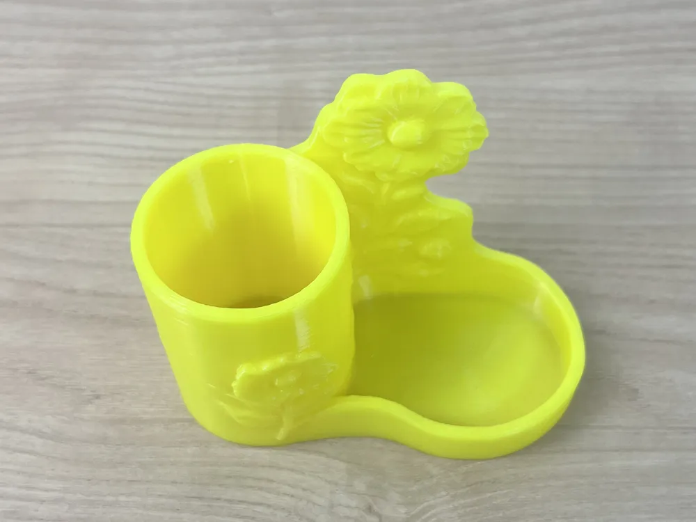 sunflower pen holder, photo 2 of 4 - sunflower pen holder Household