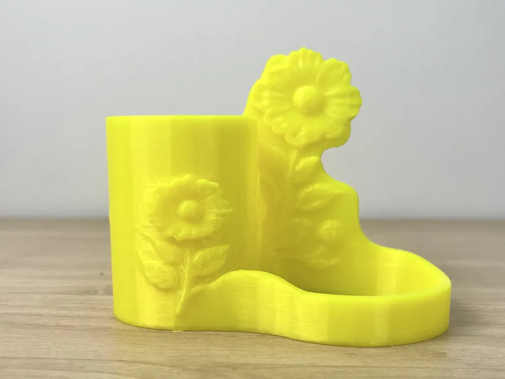 sunflower pen holder, photo 3 of 4 - sunflower pen holder Household