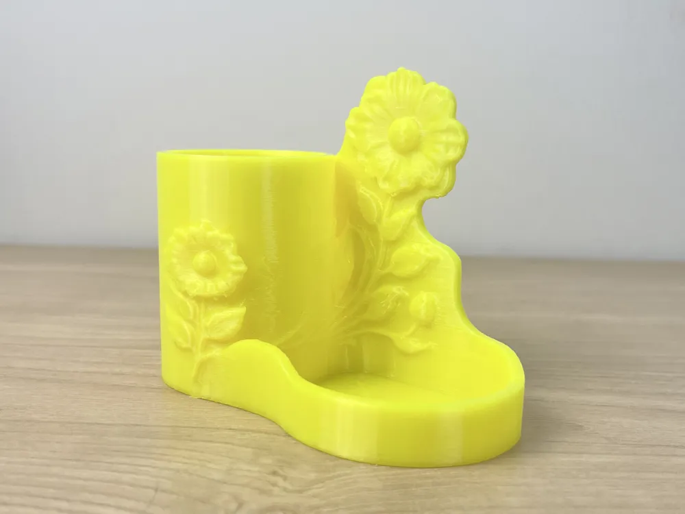 sunflower pen holder, photo 4 of 4 - sunflower pen holder Household