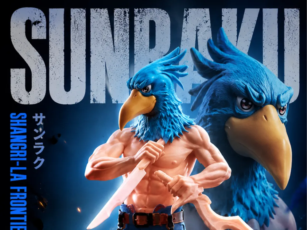 Sunraku - 3D printed Characters, in stock in India