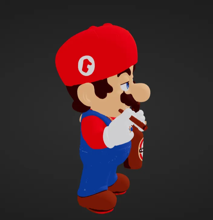 super Mario Gangster, photo 3 of 5 - super Mario Gangster Art