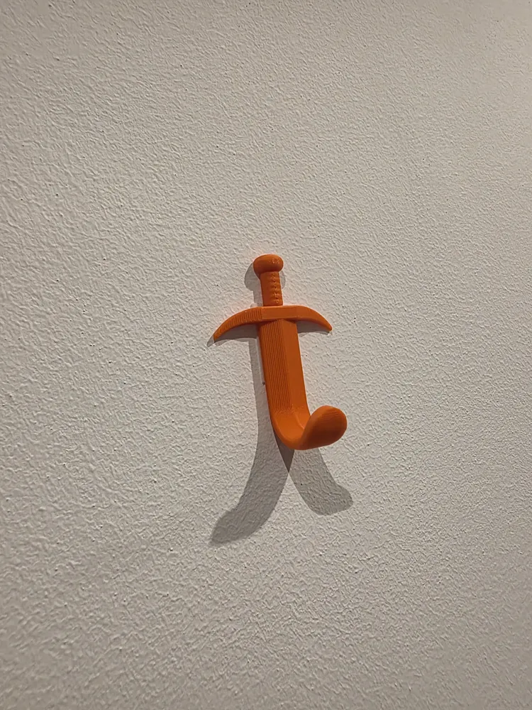 Sword Wall Hanger, photo 2 of 3 - Sword Wall Hanger Household