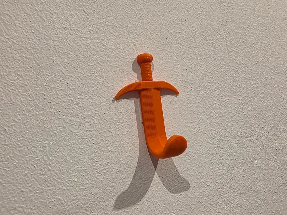 Sword Wall Hanger - 3D printed Other House Models, in stock in India