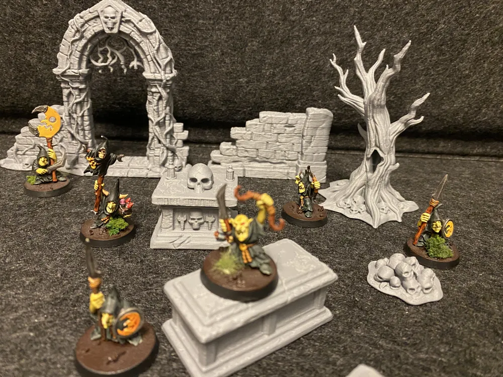 Terrain set 1, photo 3 of 4 - Terrain set 1 Miniatures