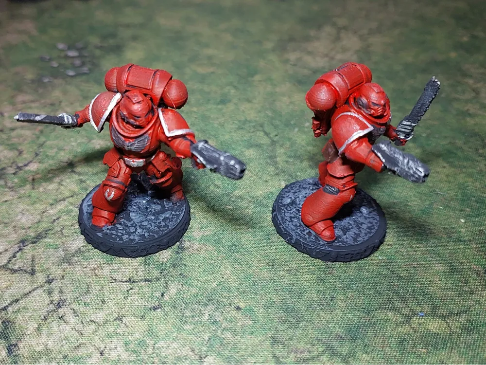 The red men with little pew pews