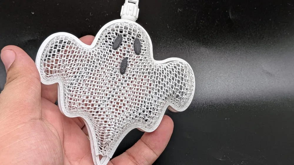 Thermoformed Ghost Halloween Candy Holder, photo 3 of 4 - Thermoformed Ghost Halloween Candy Holder Household