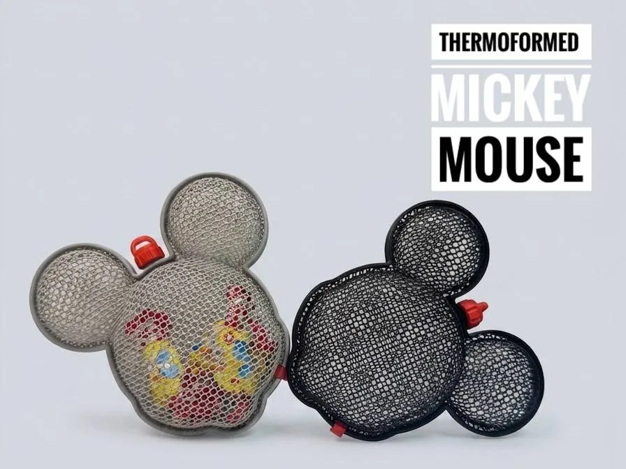 Thermoformed Mickey Mouse