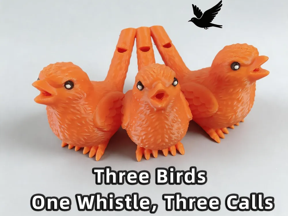 Trio Bird Whistle | 3-in-1, 3 Calls