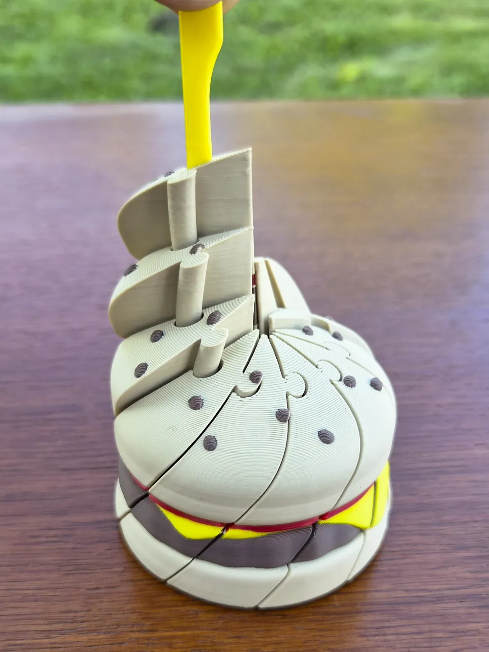 Twisted Burger Fidget, photo 3 of 3 - Twisted Burger Fidget Household