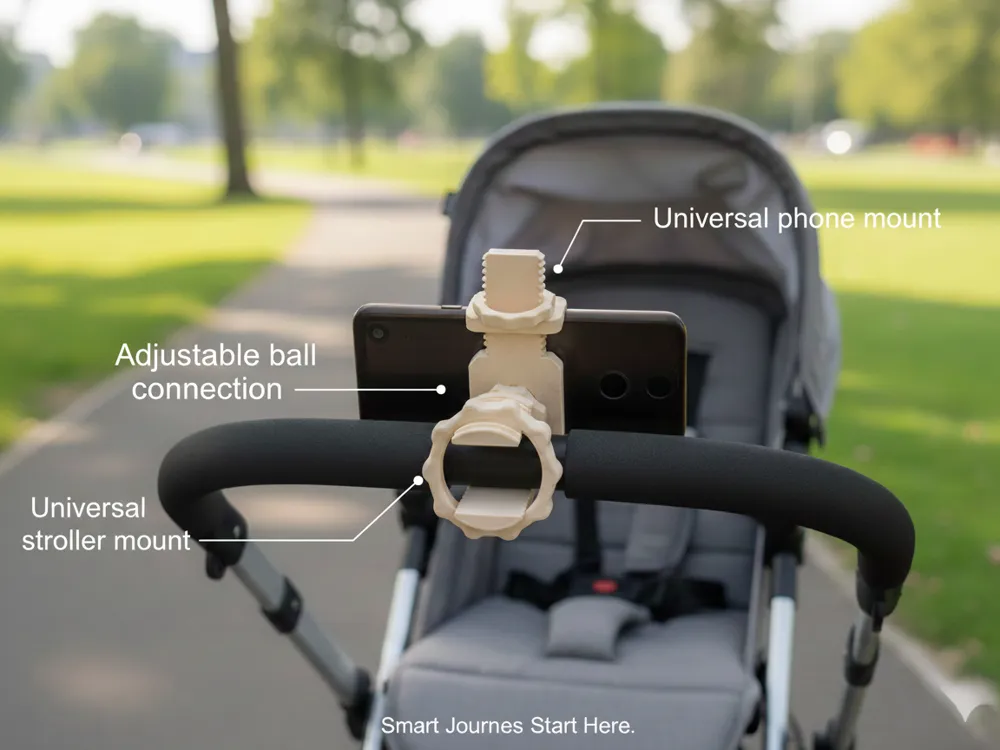 Universal Phone Holder for Stroller / Bike