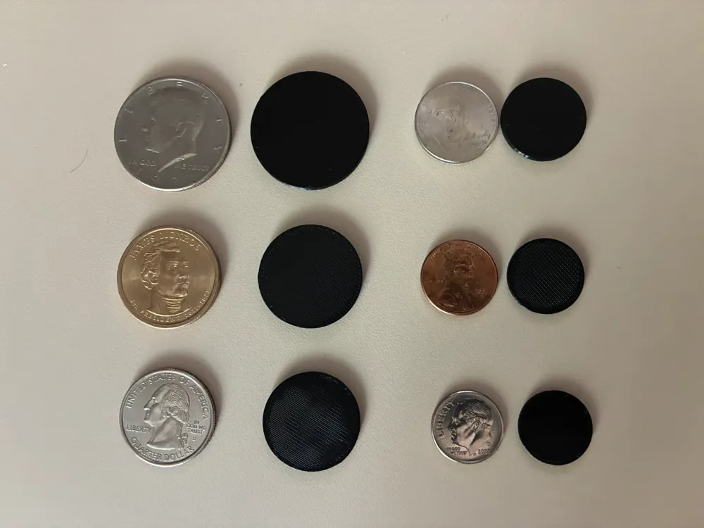 US Coins - 3D printed Coin & Badges, in stock in India
