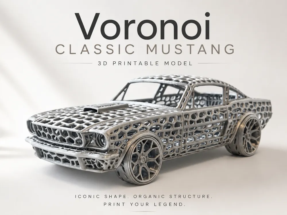 Voronoi Classic Mustang, Car